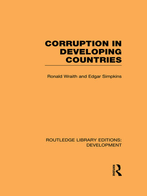 cover image of Corruption in Developing Countries